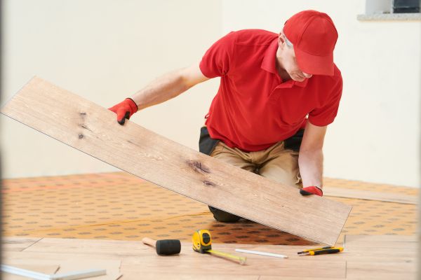 Vinyl Floor Installation